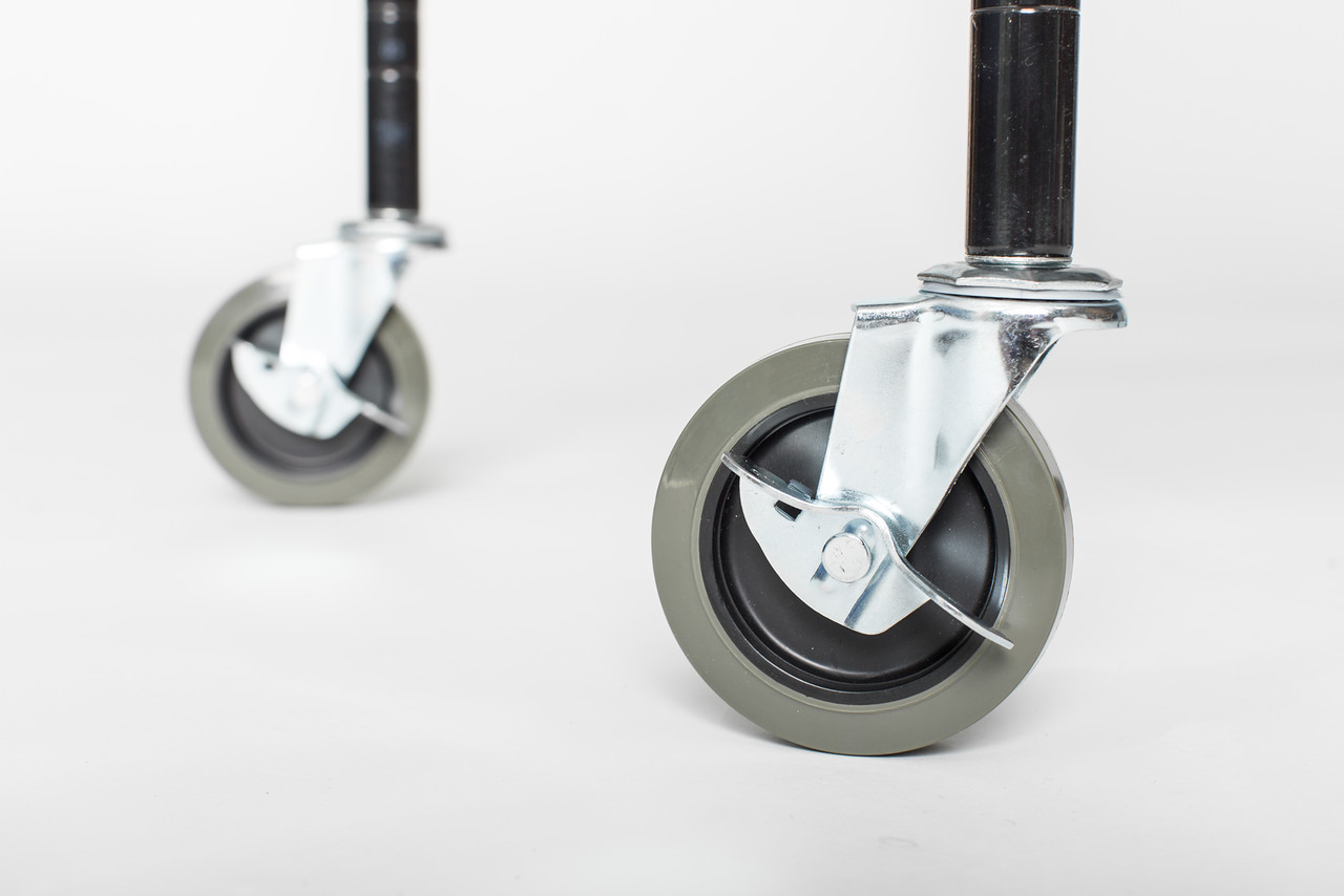 How To Choose the Right Casters for Your Wire Shelving Unit Omega