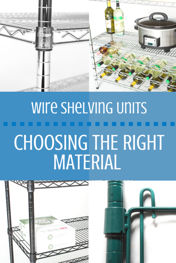 Choosing the Right Material for Your Wire Shelving Unit Omega