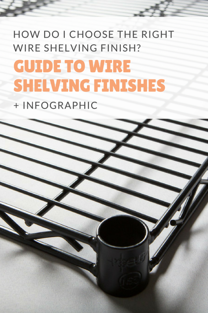 How Do I Choose the Right Wire Shelving Finish? Omega Products Blog