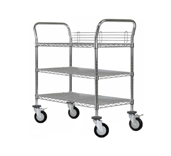 stainless steel hospitality cart