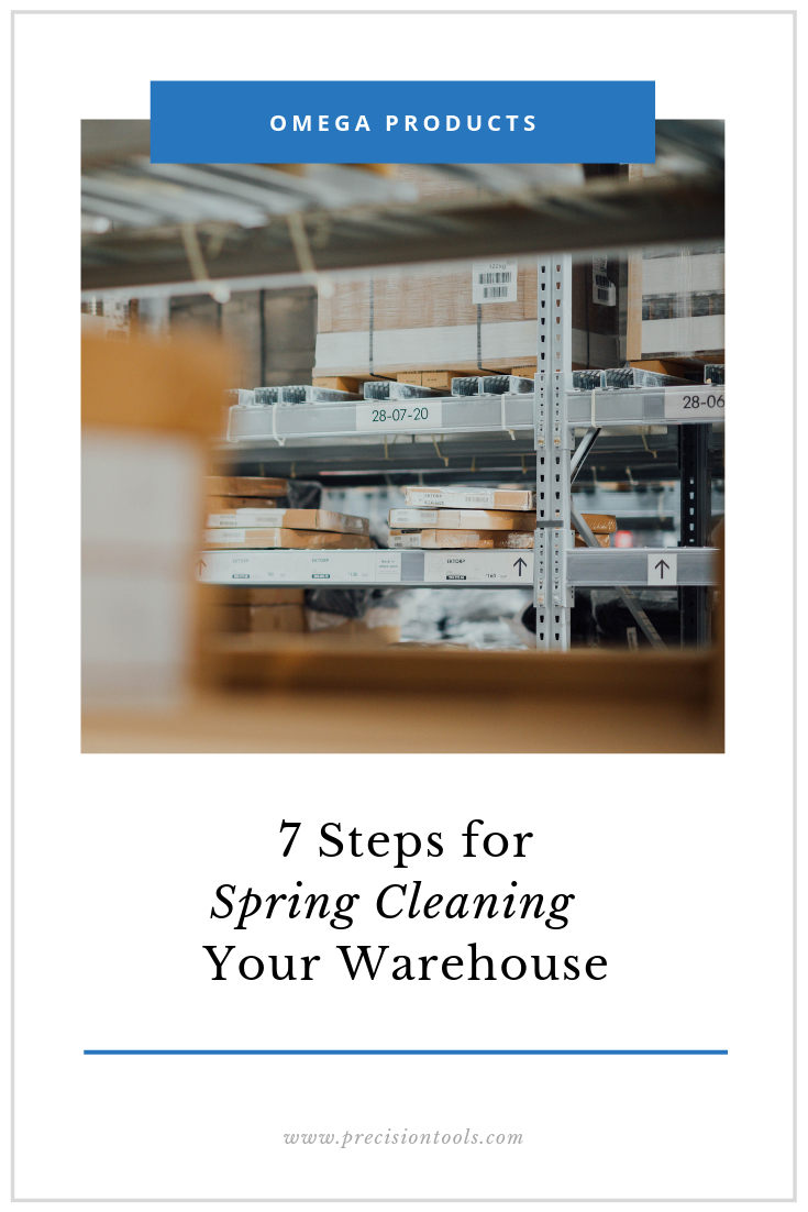 seven steps for spring cleaning your warehouse