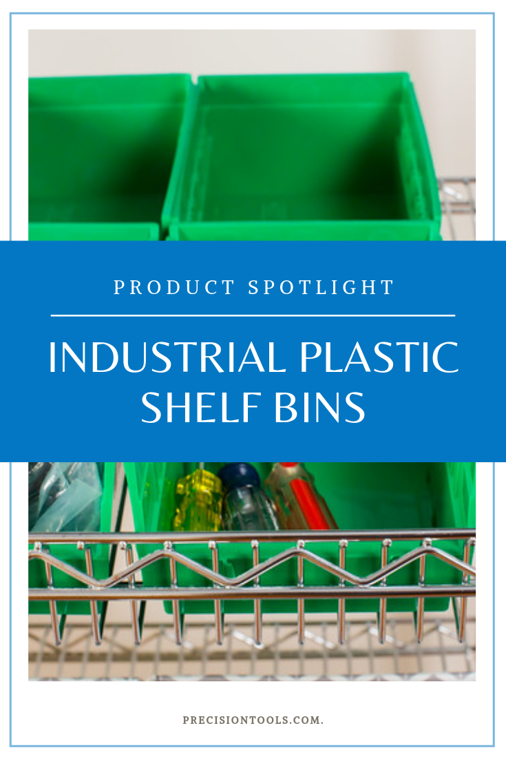 product spotlight industrial plastic shelf bins