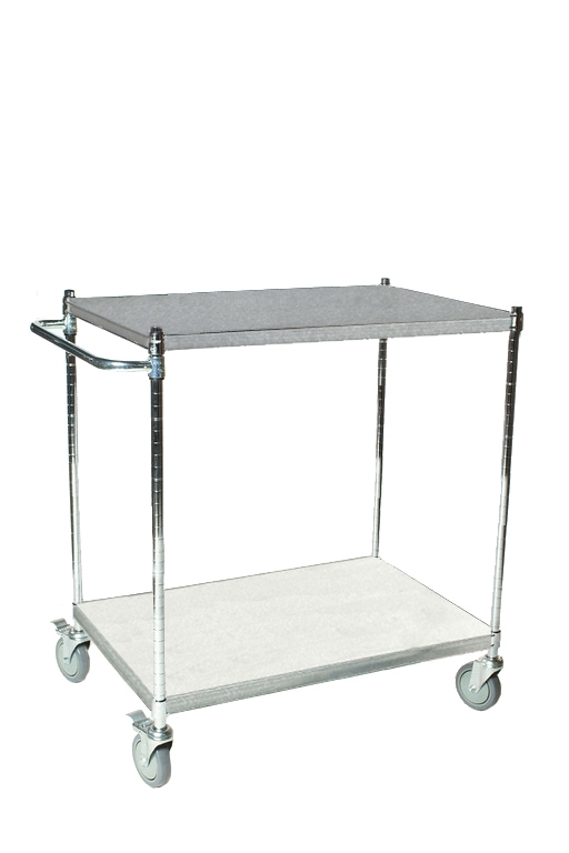 Solid Steel Shelf Carts