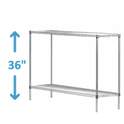 36" High Stainless Steel Wire Starter Units