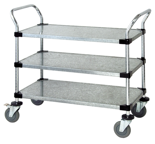 Solid Shelf Carts