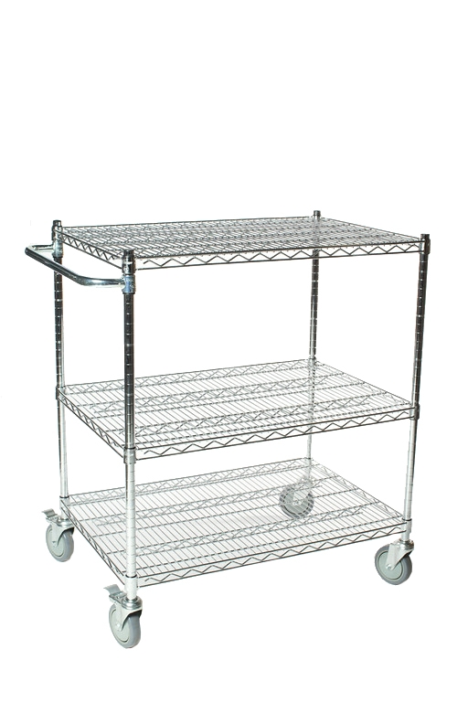 Stainless Steel Wire Shelf Carts