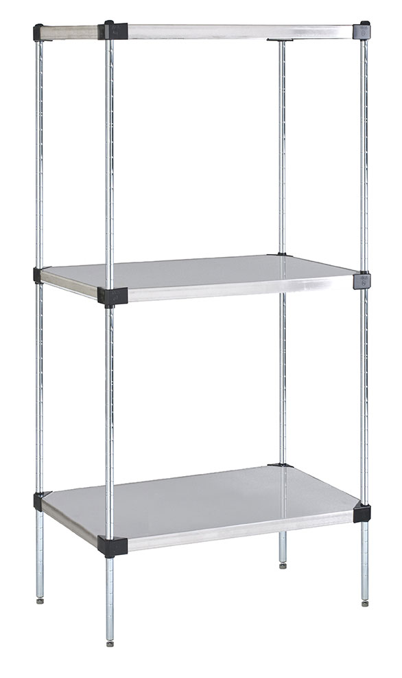 54" High Solid Stainless Steel Starter Unit