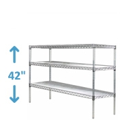 42" High Stainless Steel Wire Starter Units