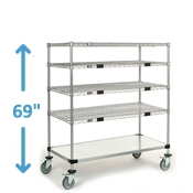 69" High Wire and Solid Shelf Trucks