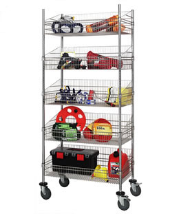 Deep Basket Shelf Trucks