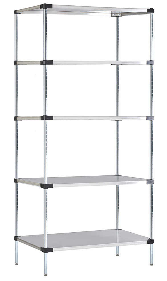 86" High Solid Stainless Steel Starter Unit