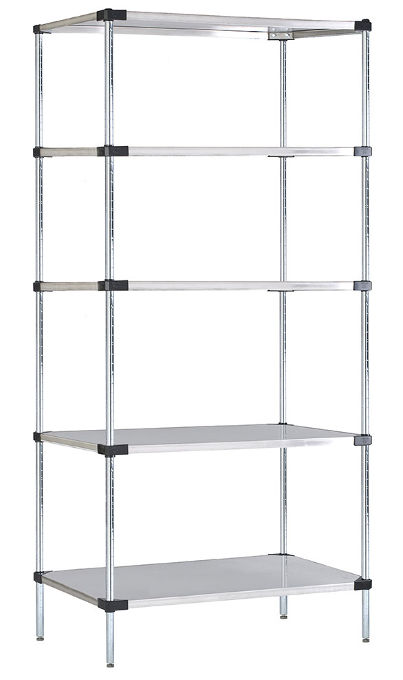 54" High Solid Stainless Steel Starter Unit