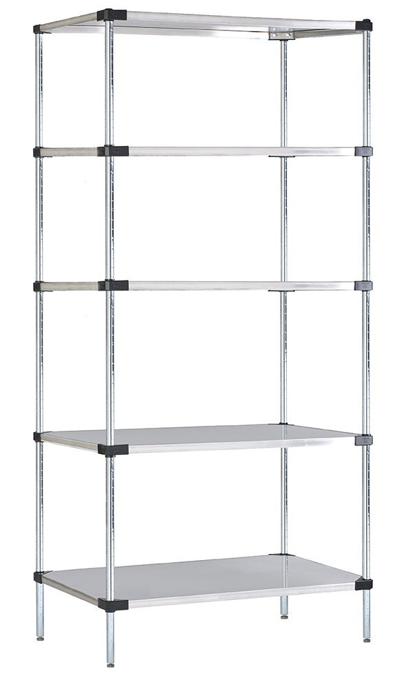 54" High Solid Stainless Steel Starter Unit