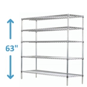 63" High Stainless Steel Wire Starter Units