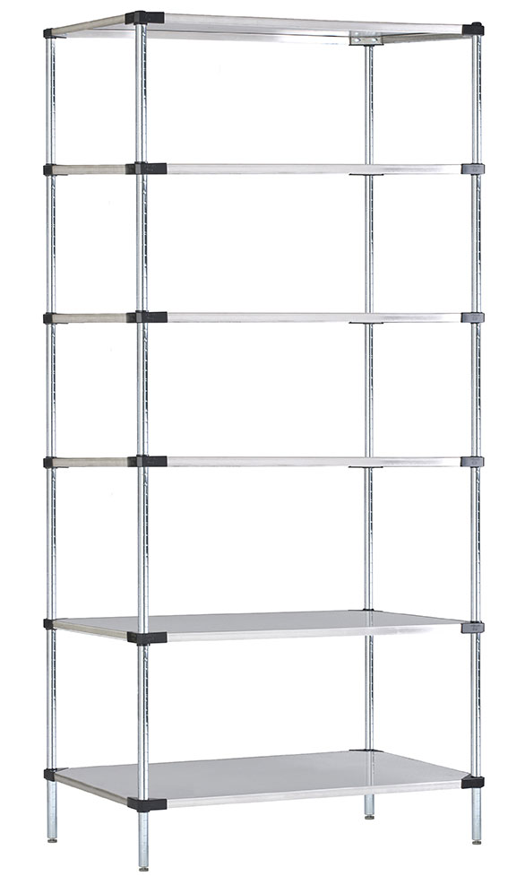 63" High Solid Stainless Steel Starter Unit