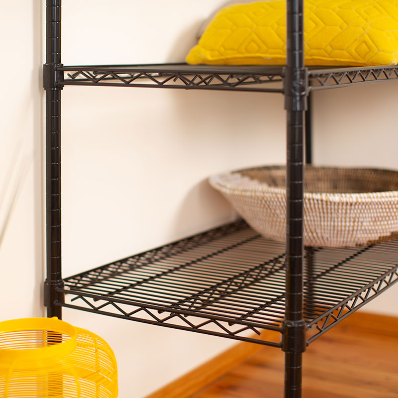 Black Wire Shelving