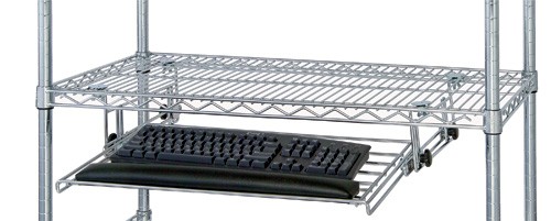 Chrome Wire Keyboard Drawers