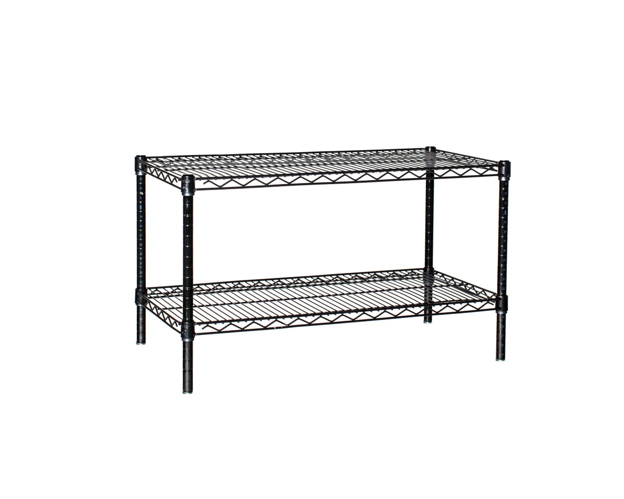 Two tier sales shelving unit