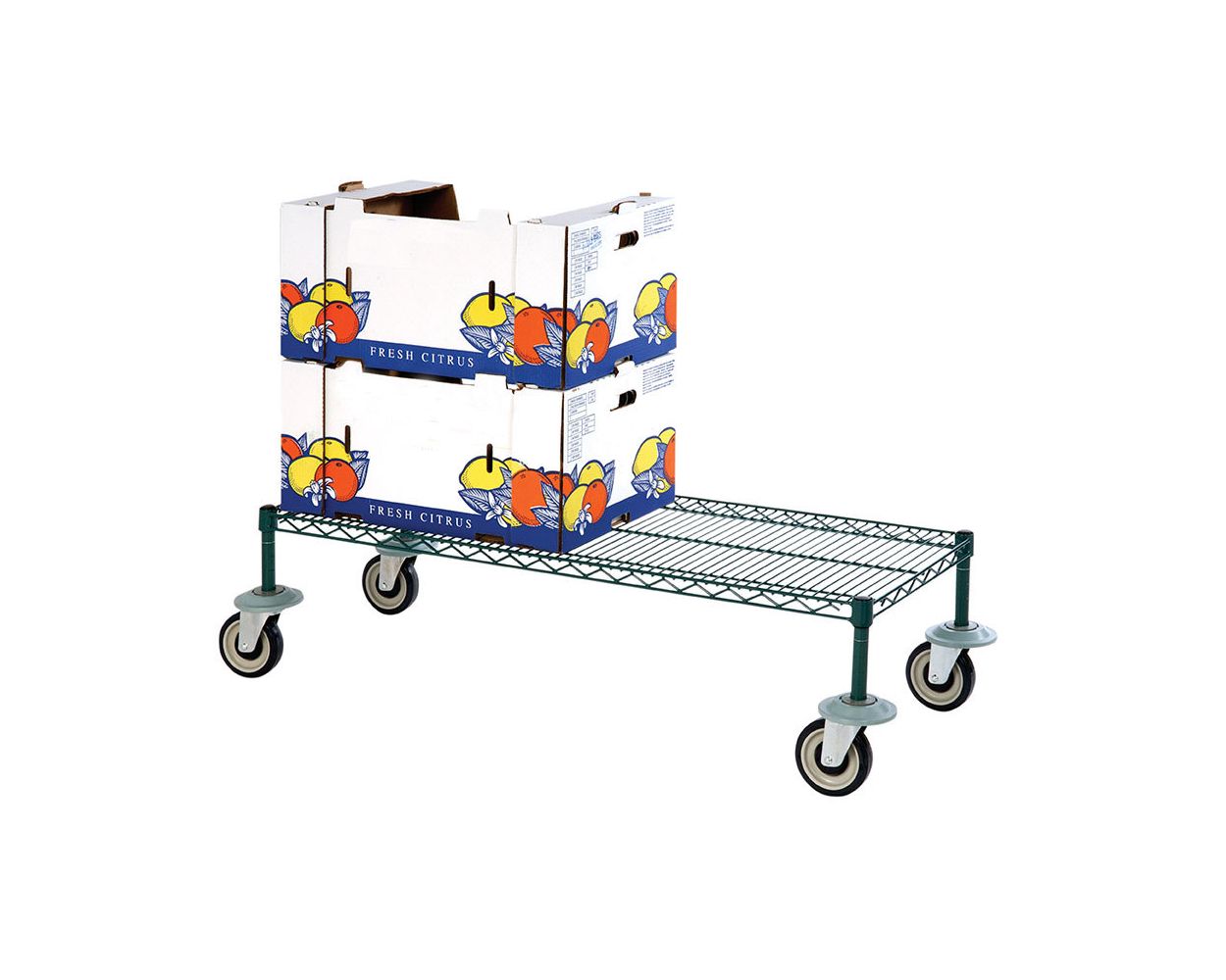 21" Deep x 48" Wide x 20" High Freezer Mobile Dunnage Rack by Omega