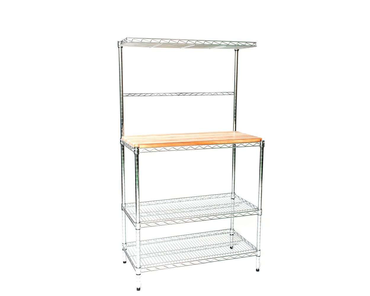 Organize It All Deluxe 3 Tier Can Storage Rack in Chrome 