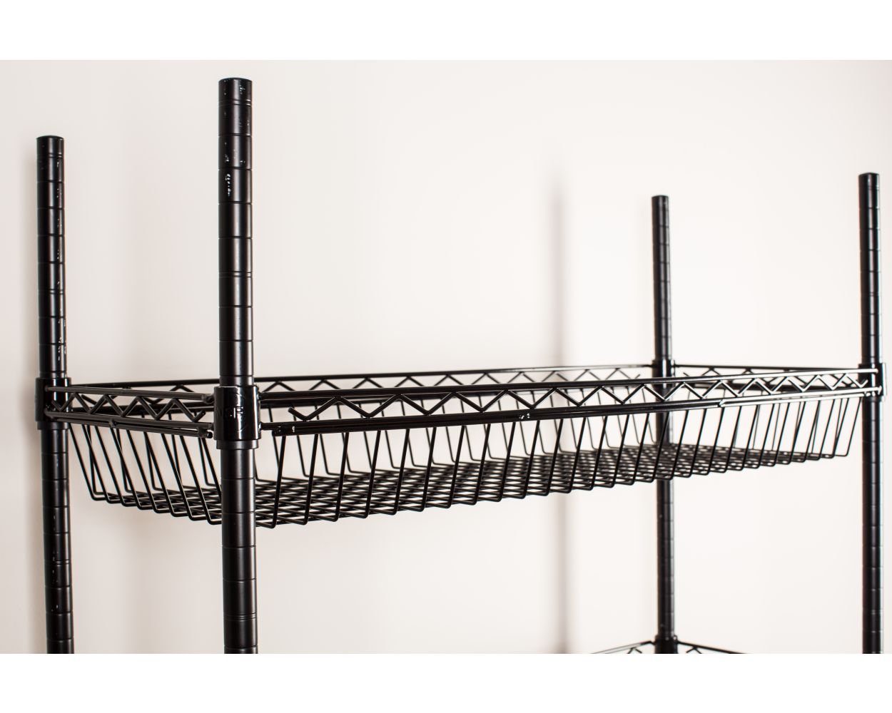 Small wire cheap shelving unit