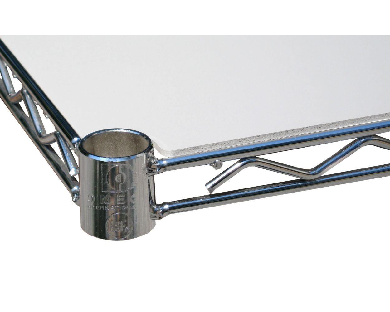 Individual 24" Deep x 36" Wide White Shelf Liners by Omega Products